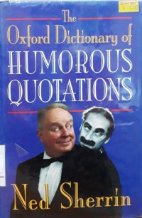 Image of The Oxford Dictionary Of Humorous Quotations